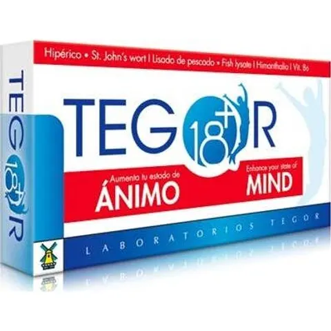 Laboratorios Tegor 18 + 40 cápsulas – imagen 3