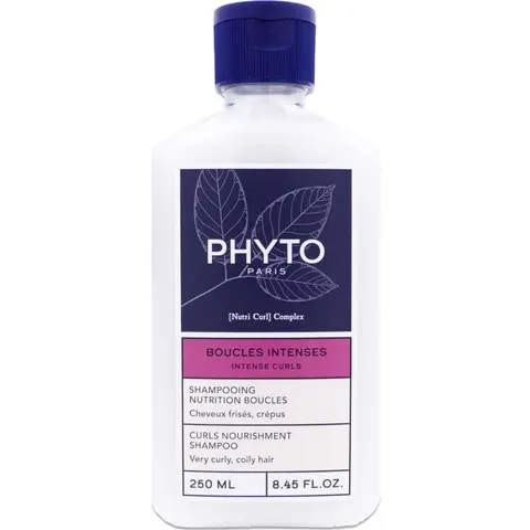 PHYTO [Nutri Curl] Complex Champú Nutrición Rizos 250 ml – imagen 2