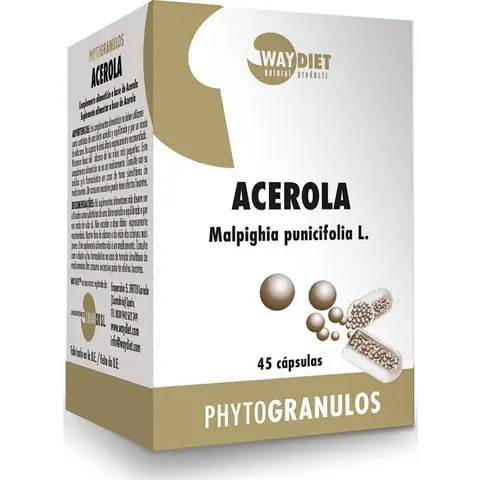 Waydiet Acerola Vitamina C 45 Cápsulas – imagen 4