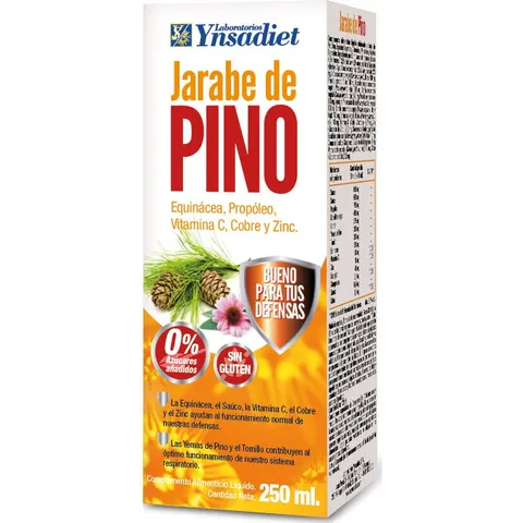 Ynsadiet Jarabe De Pino 250 ml – imagen 5