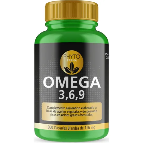 Phytofarma Omega 3 6 9 360 Perlas – imagen 2
