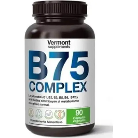Vermont Supplements B75 Complex 90caps – imagen 2