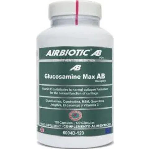 Airbiotic glucosamine Max 120 caps – imagen 4