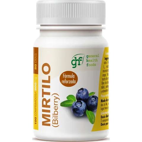 GHF Mirtilo 100 Comprimidos – imagen 3
