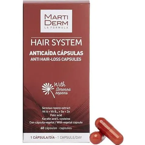 Martiderm hair system anticaida 60 caps – imagen 2