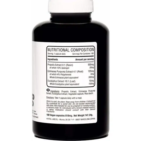 Hivital Própolis 2000mg 180 cápsulas – imagen 2