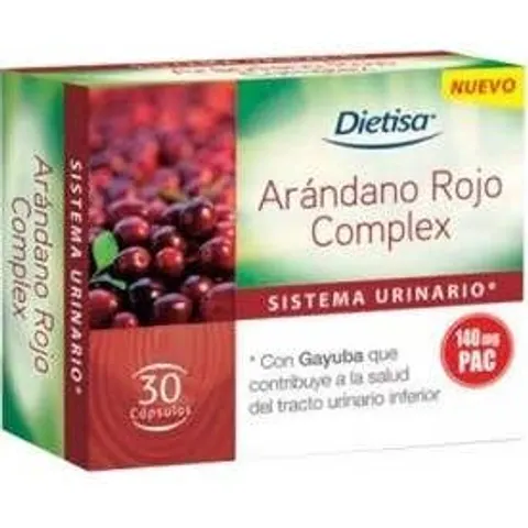Dietisa Arándano Rojo Complex 30 Cápsulas – imagen 2