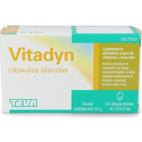 Teva vitadyn 60caps - teva – imagen 2