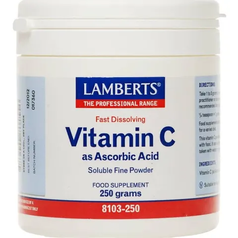Lamberts Ácido Ascórbico 250 g – imagen 4
