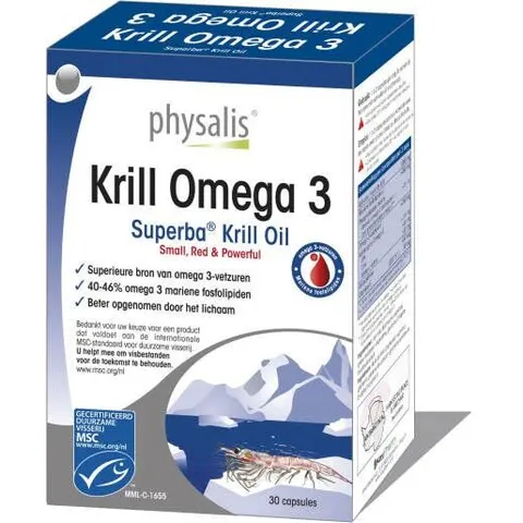 Physalis Krill Omega 3 30 Cápsulas – imagen 2