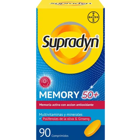 Supradyn memory 50+ 90comp. – imagen 3