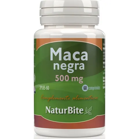 Naturbite Maca Negra 60 comp – imagen 3