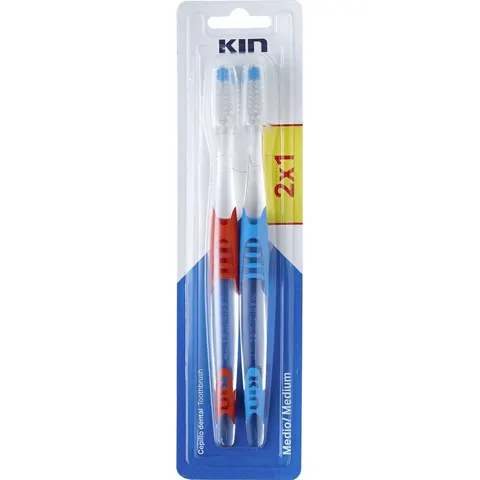 Kin Cepillo Dental Medio 2x1 – imagen 2
