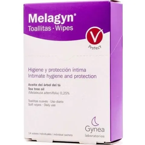 Melagyn Toallitas 14 Sobres – imagen 2
