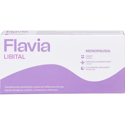 Flavia Libital Menopausia 30 Comprimidos – imagen 2