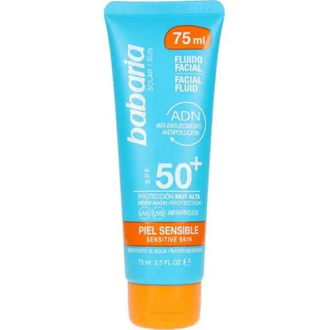 Babaria Solar Fluido Piel Sensible Spf50+ 75 ml – imagen 3