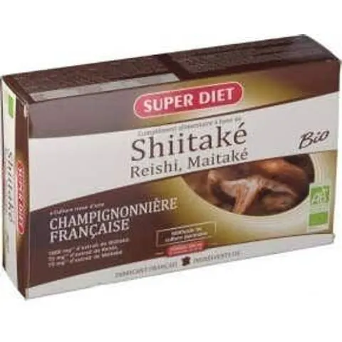Superdiet Shitake-Maitake-Reishi Bio 20 Ampollas – imagen 4