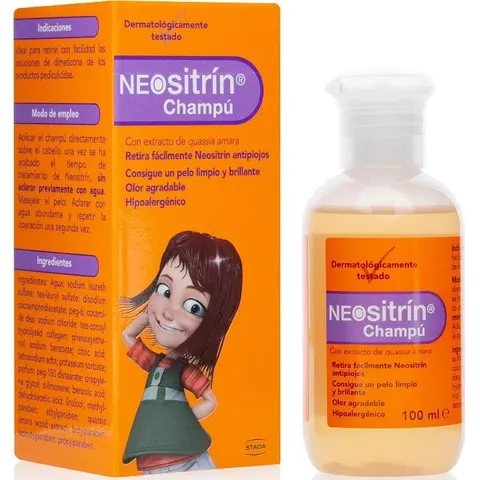 Neositrín Champú Antipiojos 100 ml – imagen 2