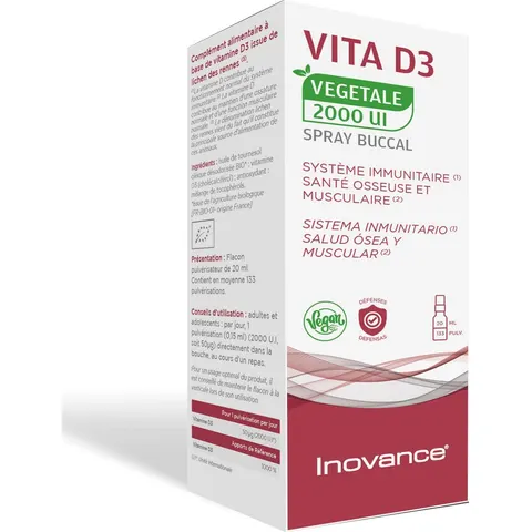 Inovance Vita D3 Spray 20ml – imagen 2