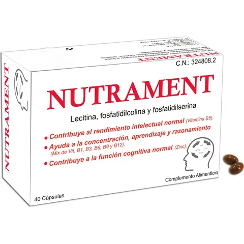 Nutrament 40 cápsulas – imagen 2