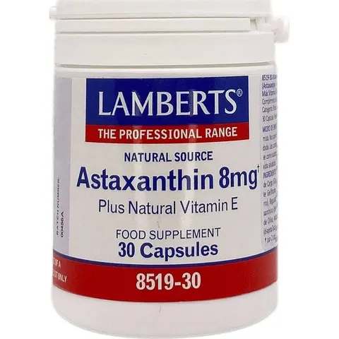 Lamberts astaxantina 8mg. con vit. e 30cap. – imagen 3