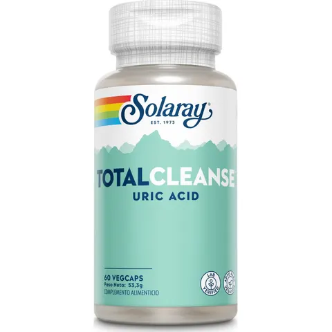 SOLARAY Total Cleanse Uric Acid 60cáps – imagen 2