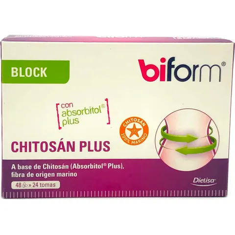 BIFORM Chitosán Plus 48 caps – imagen 3