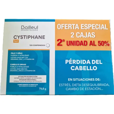 Cystiphane Fort 2x120 Comprimidos – imagen 2