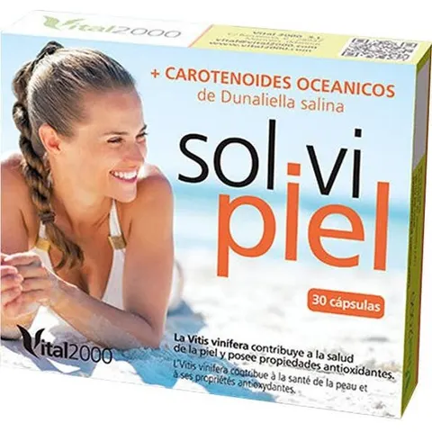 VITAL 2000 Sol-Vi-Piel 30 caps – imagen 4
