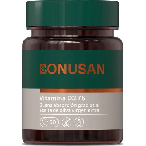 Bonusan Vitamina D3 75mcg 60caps – imagen 3