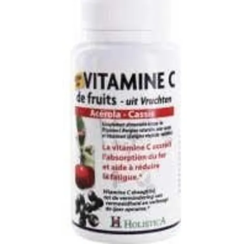 Holistica vitamina c frutas 60comp. – imagen 4