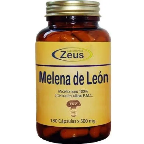 Suplementos Zeus Melena de León 180 Cápsulas – imagen 3