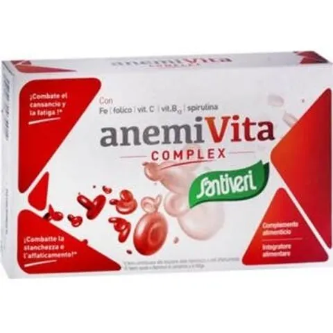 Santiveri Anemivita Complex 40 Cápsulas – imagen 2