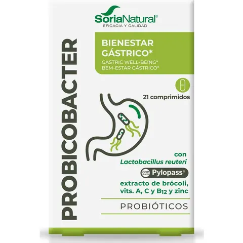 Soria Natural Probicobacter 21 Comprimidos – imagen 4