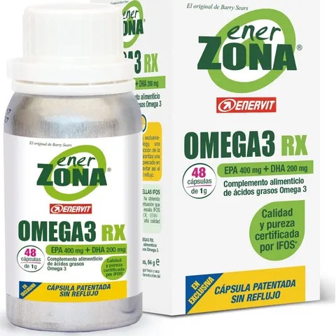 Enerzona omega 3 RX 48cáps – imagen 3