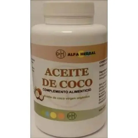 Alfa Herbal Aceite de Coco 120caps – imagen 4