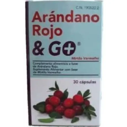 Laboratorios Pharma&Go Arándano 30 Cápsulas – imagen 2