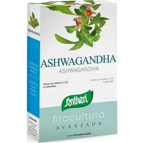 Santiveri Ashwagandha 40caps – imagen 3