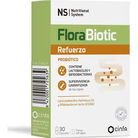 Cinfa Ns Florabiotic 30 Cápsulas – imagen 2