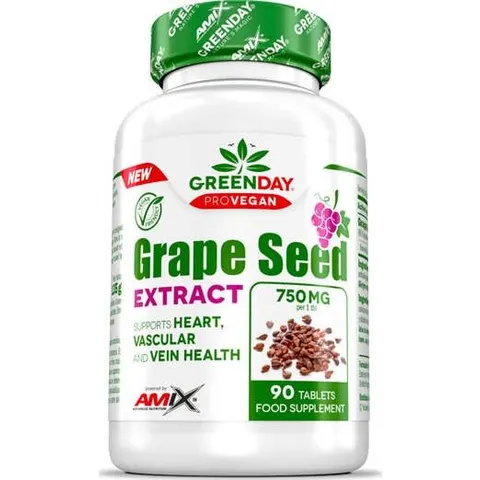 Amix greenday Provegan grape Seed Extract 90 comp – imagen 2