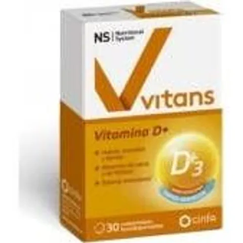 NS Nutritional System Ns Vitans Vitamina D+ 30 comp – imagen 2