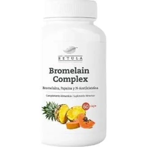Betula bromelain complex 60cap. – imagen 4