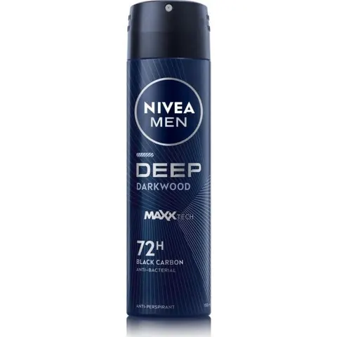 NIVEA Men Deep Black Carbon Deo 150ml – imagen 3