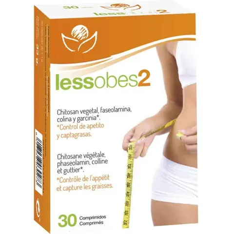 Bioserum Lessobes 2 control calorías 30 Comprimidos – imagen 3