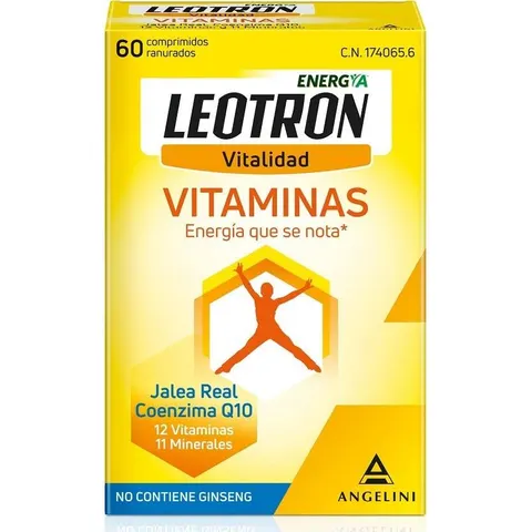 Leotron Vitaminas 60 comprimidos – imagen 2