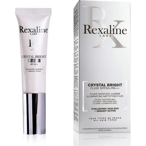 Rexaline Crystal Bright fluid SPF50+ 30 ml – imagen 4