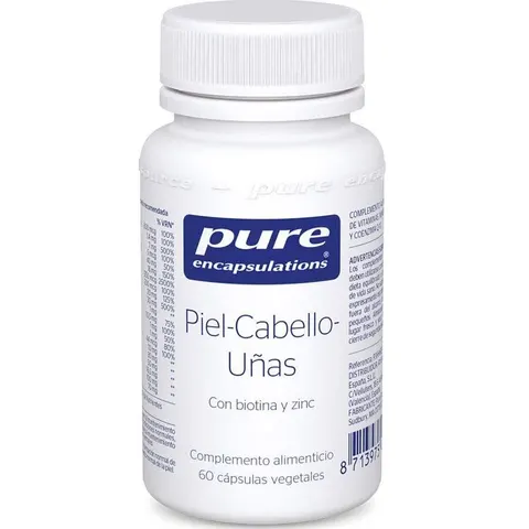 Pure encapsulations piel-cabello-uñas 60vcap – imagen 3