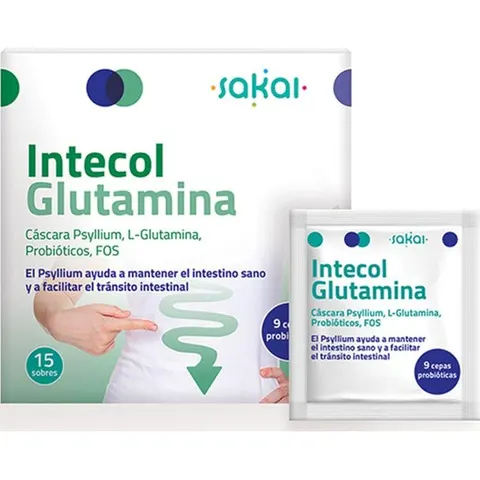 Sakai Intecol Glutamina 15 Sobres – imagen 3
