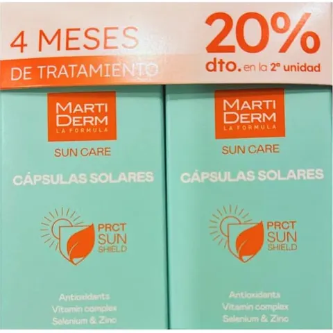 MartiDerm Sun Care 2x60 Cápsulas – imagen 2