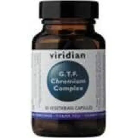 Viridian Complex GTF Cromo 30 Cápsulas – imagen 2